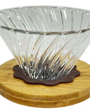 Método Café V60 Base Madera Caucho