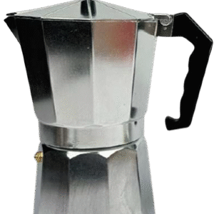 Cafetera Italiana Moka Aluminio 6 Tazas