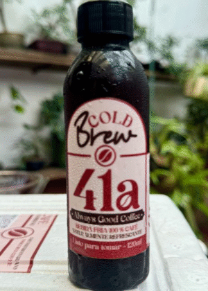 Bebida fría 100 % café